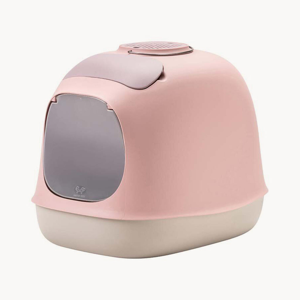 Minu Pink Cat Toilet