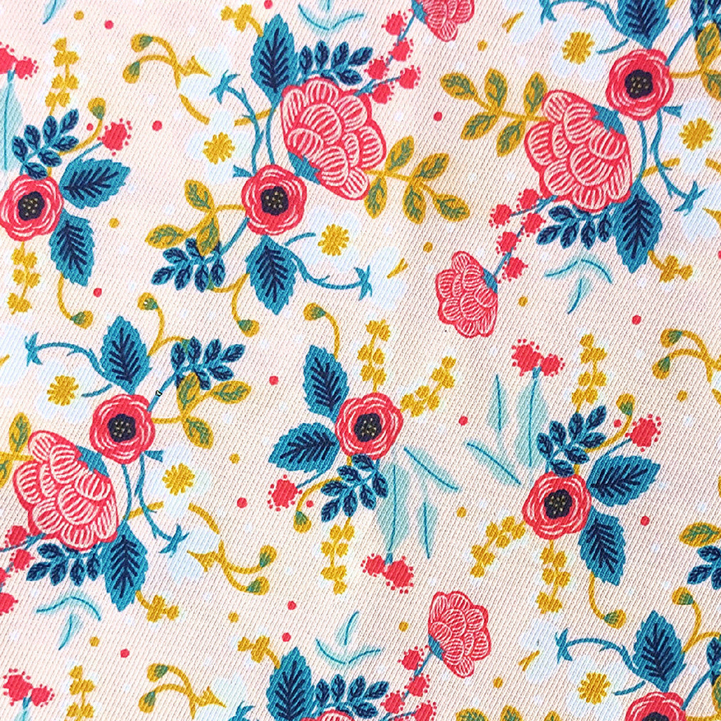 Fleuri Floral Dog Collar in Blush Pink