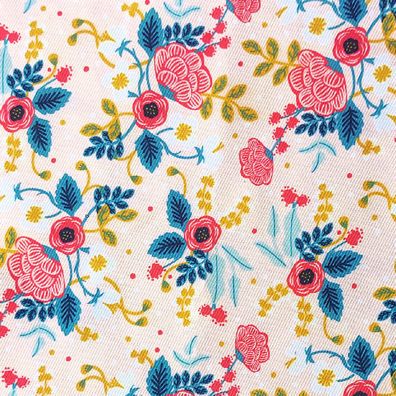 Fleuri Floral Dog Collar in Blush Pink