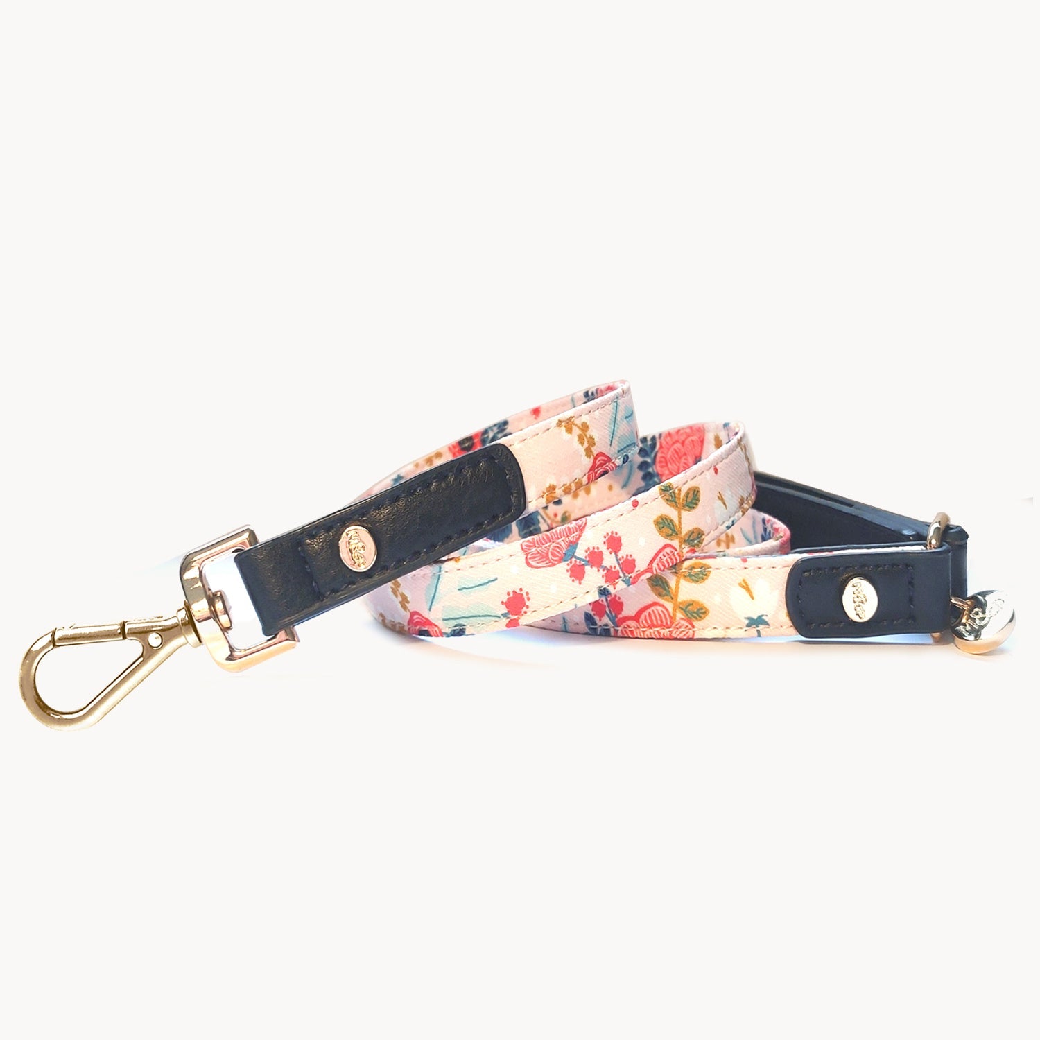 Fleuri Dog Leash with Floral Print