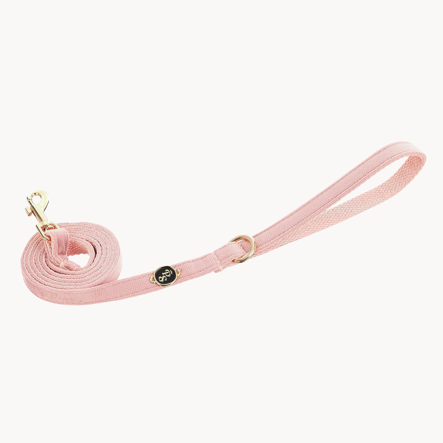 Pink Velvet Dog & Cat Leash