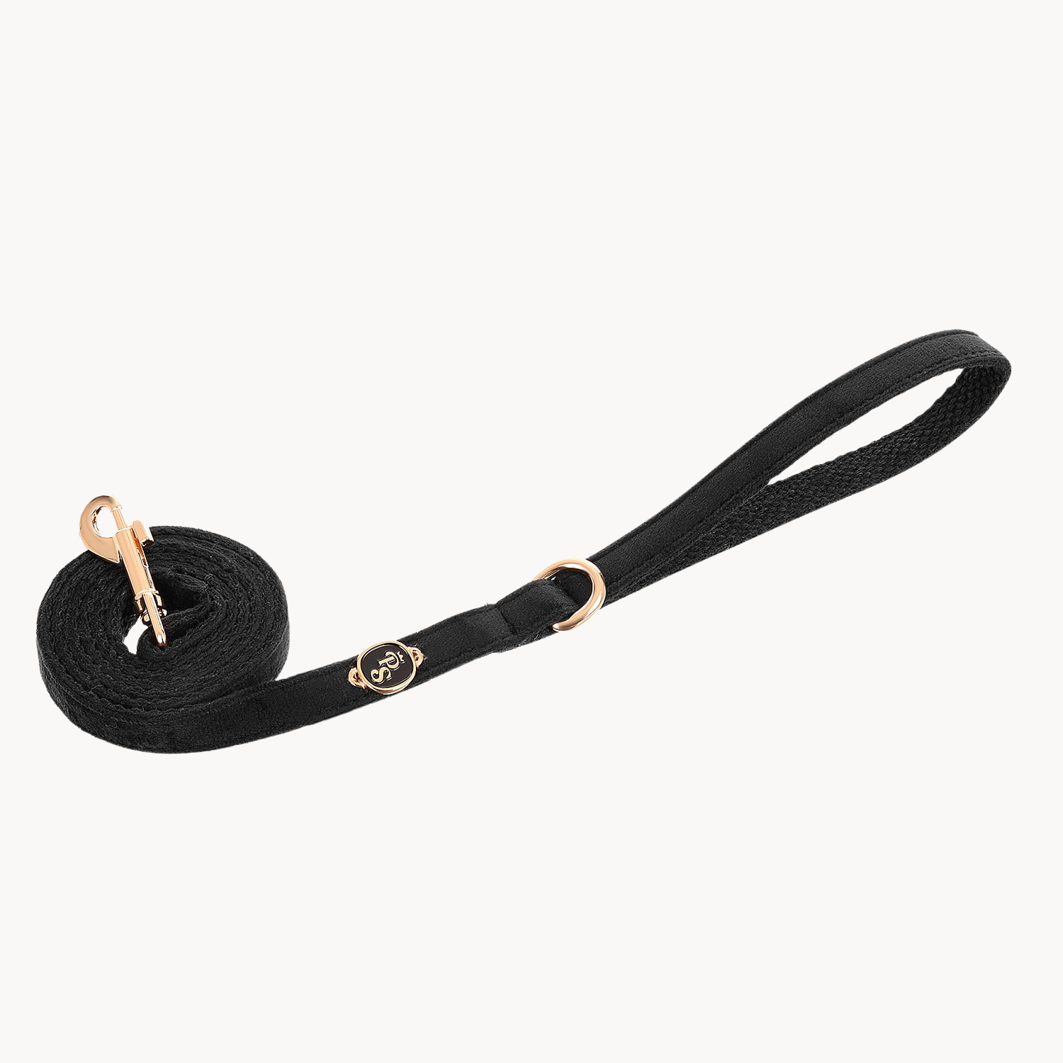 Black Velvet Dog & Cat Leash