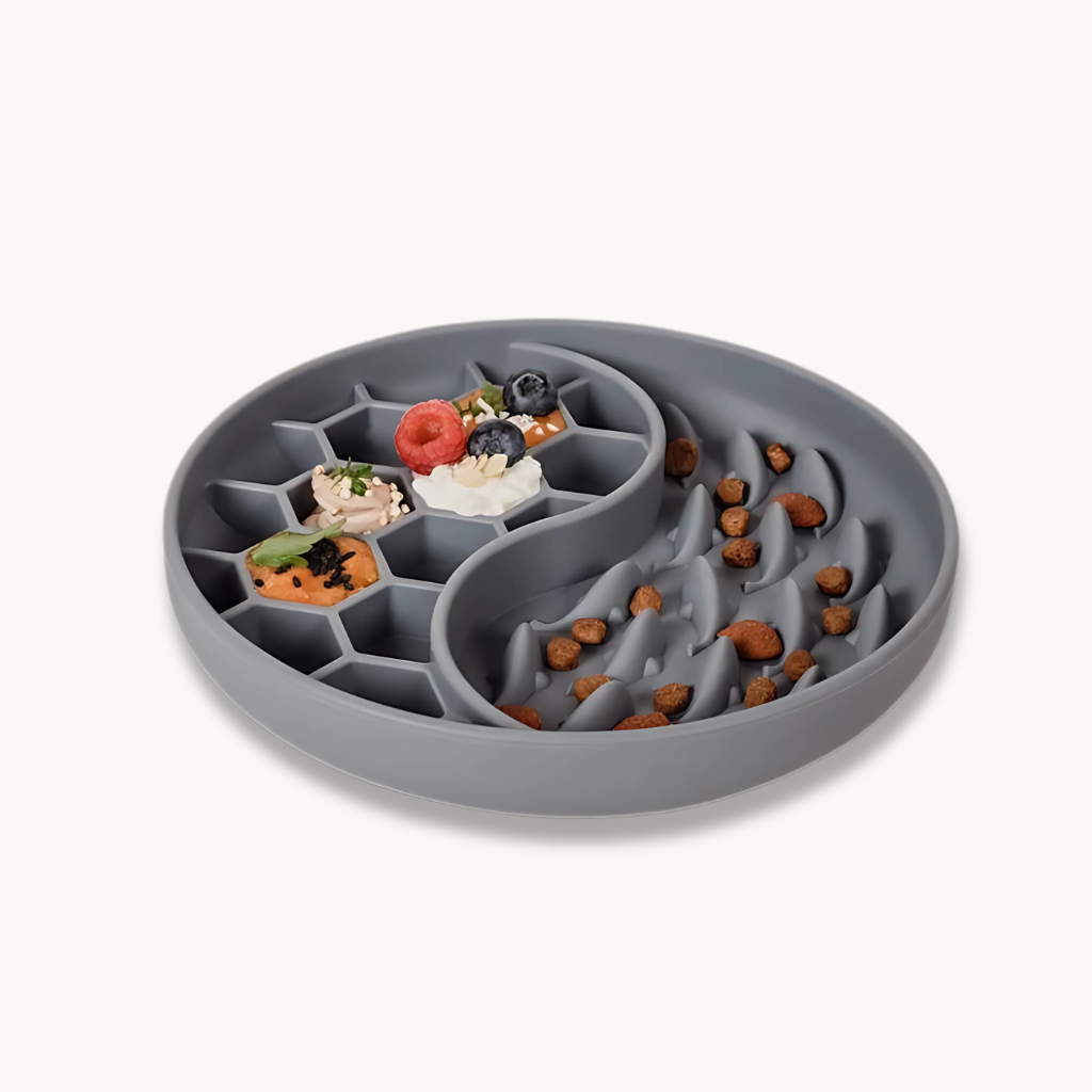 Grey Anti-Sling Bowl