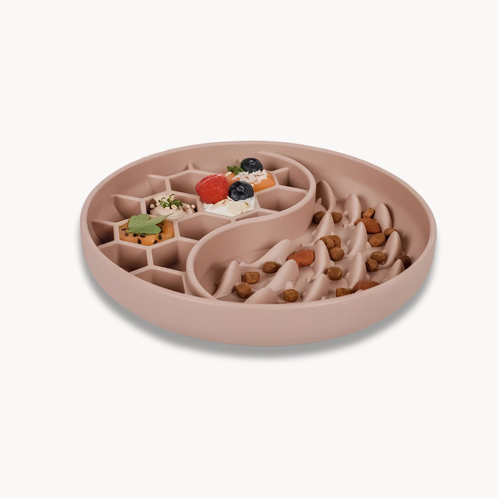 Powder Pink Anti-Sling Bowl