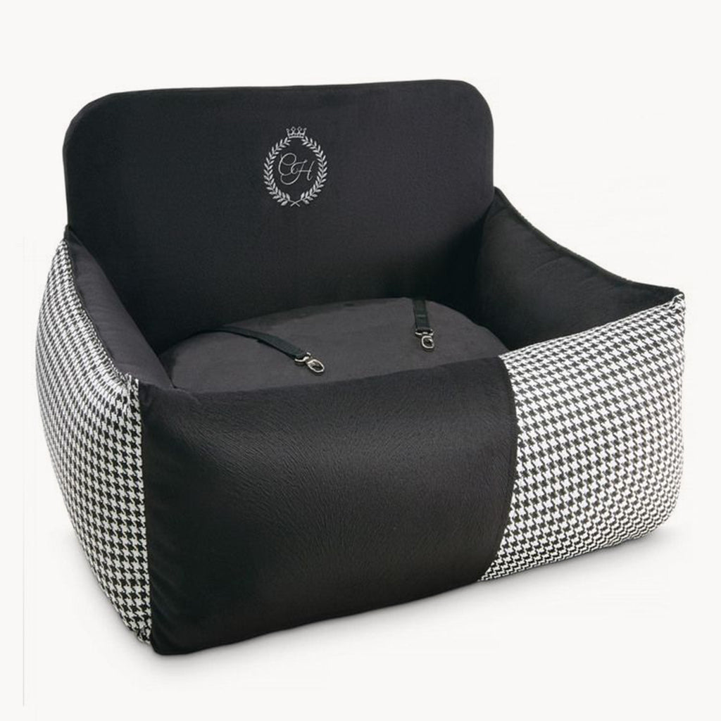 Porto Black Pet Car Seat