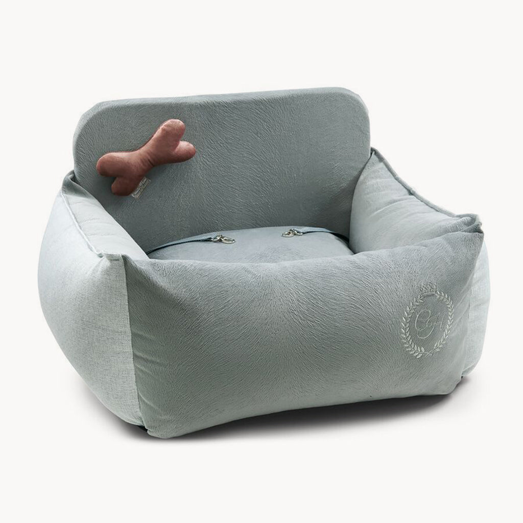 Paris Grey Pet Car Seat