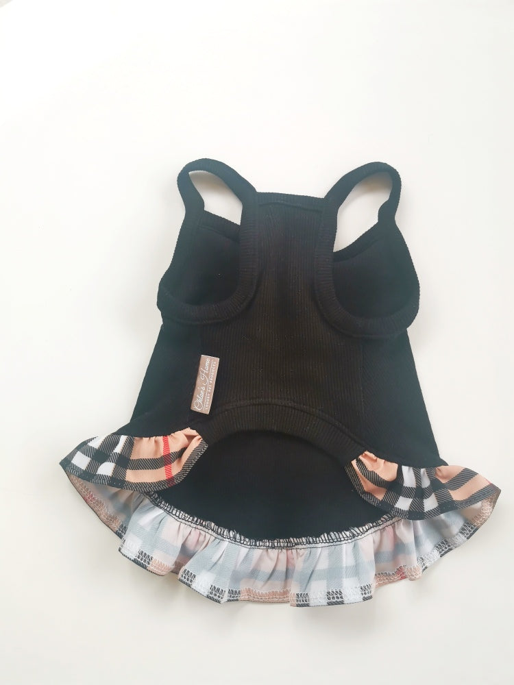 Milano Black Dress for Dogs or Cats