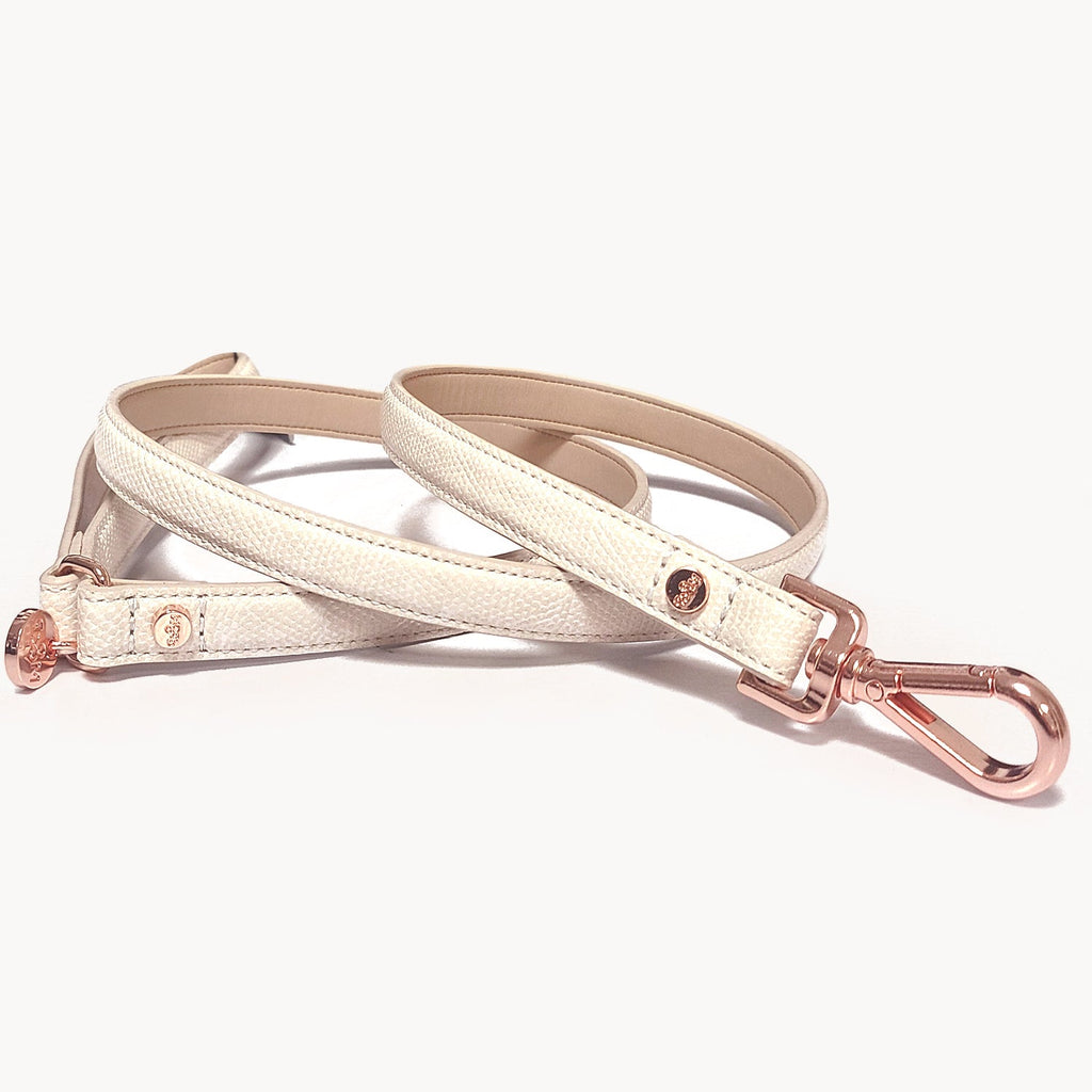 Pogona Cream Dog Leash