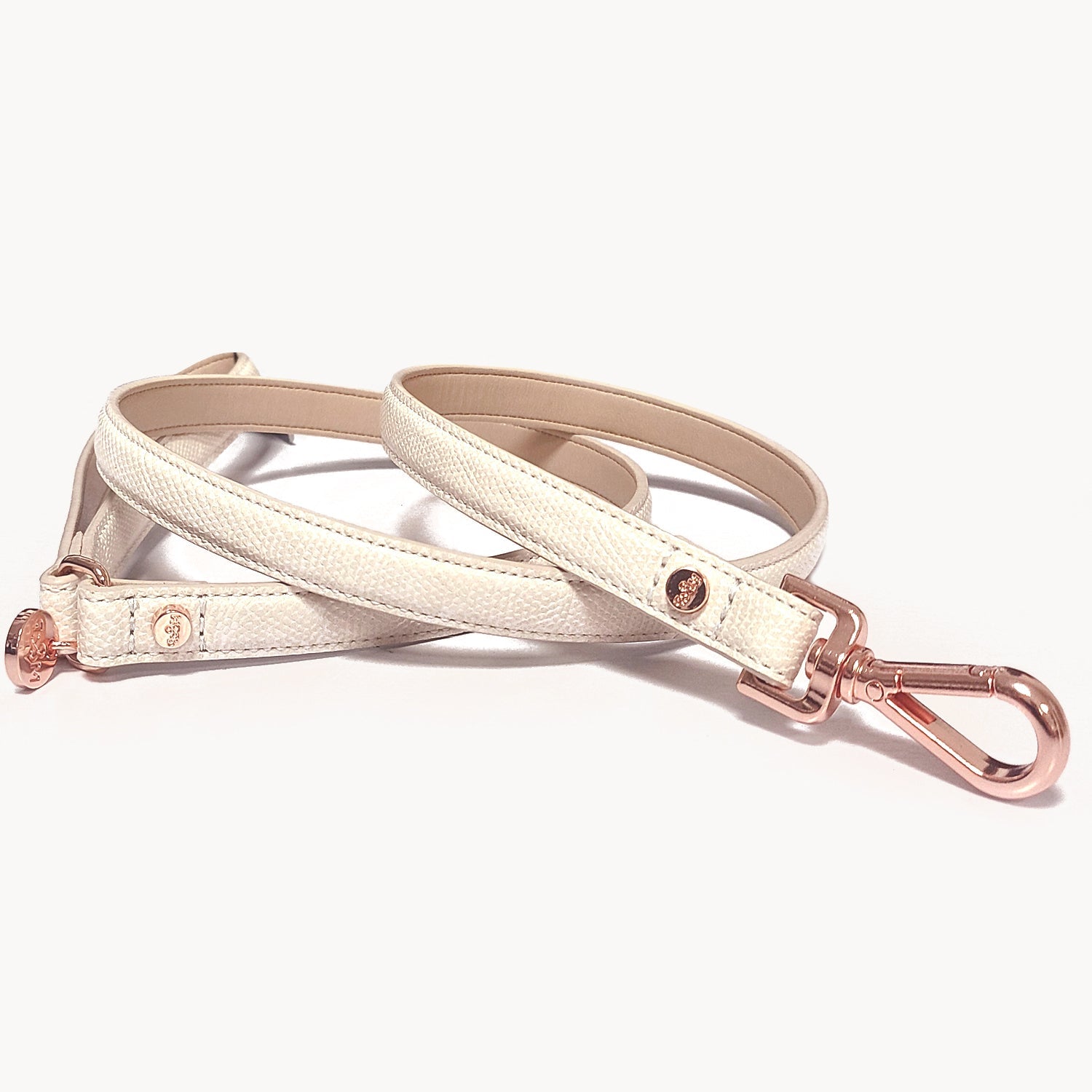 Pogona Cream Dog Leash