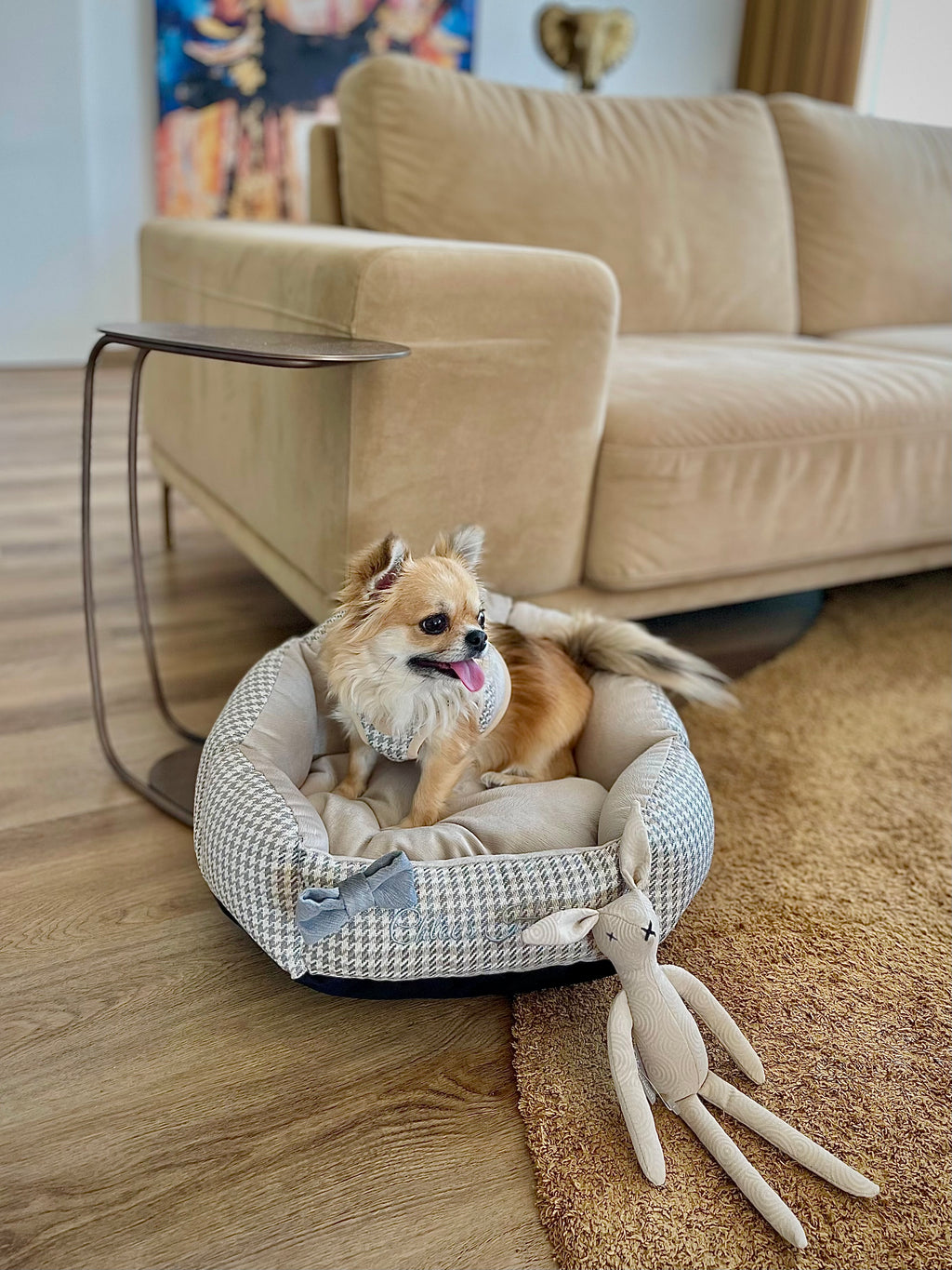 Berlin Luxury Ecru Pet Bed