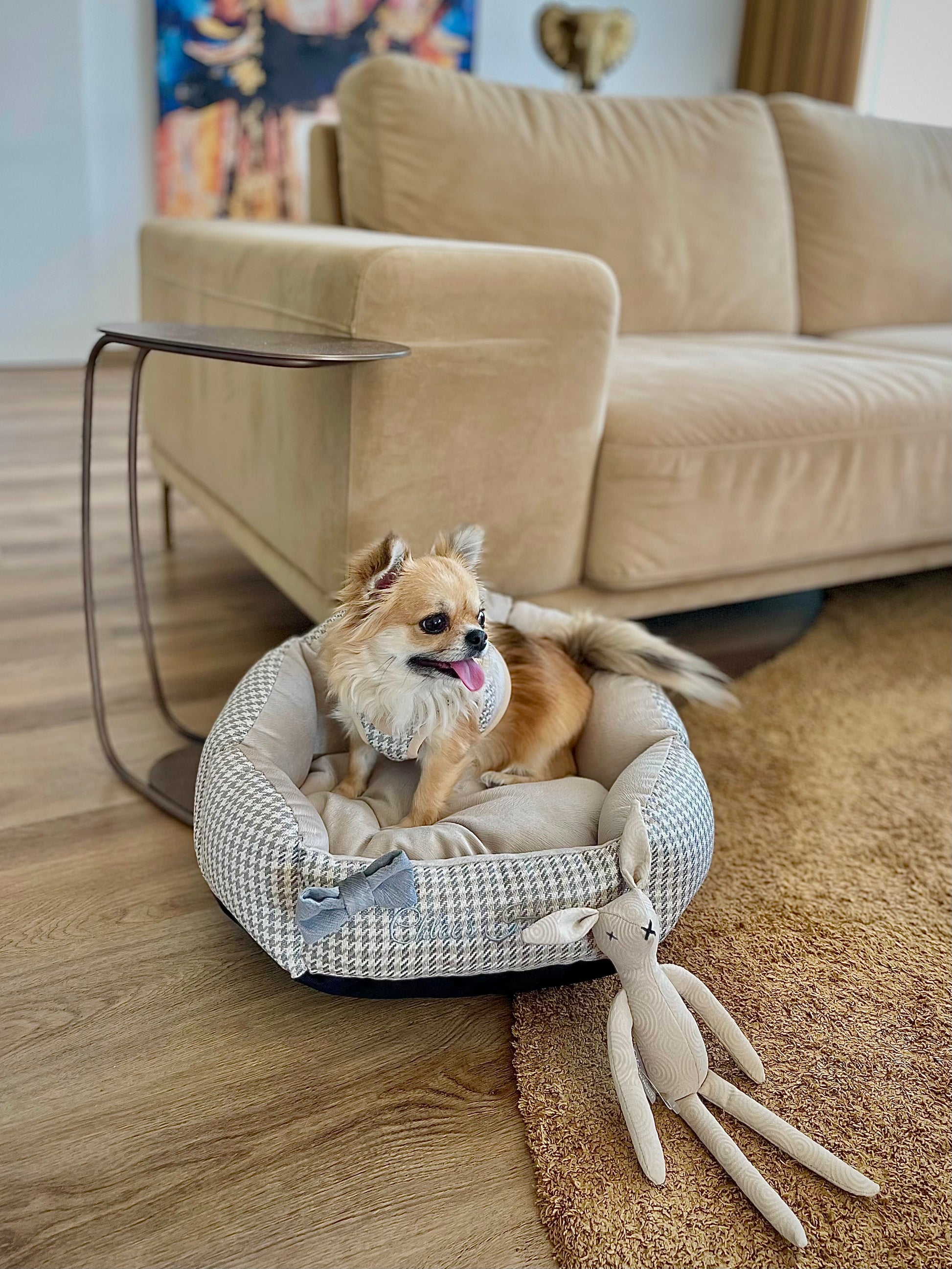 Berlin Luxury Ecru Pet Bed