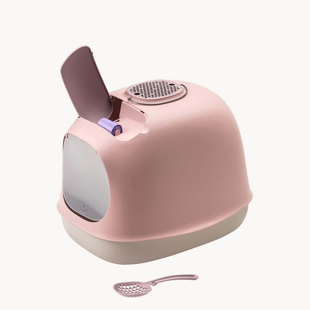 Minu Pink Cat Toilet