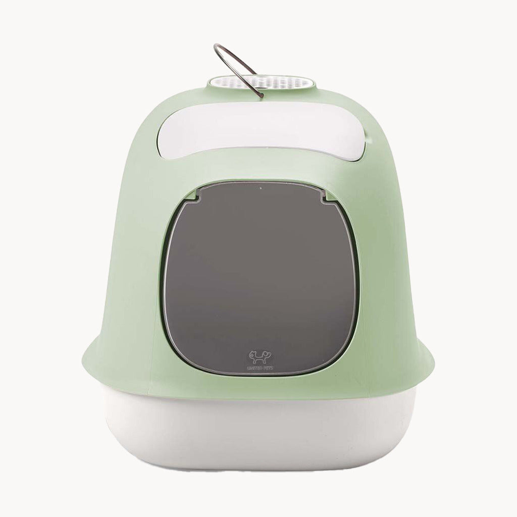 Minu Green Cat Toilet