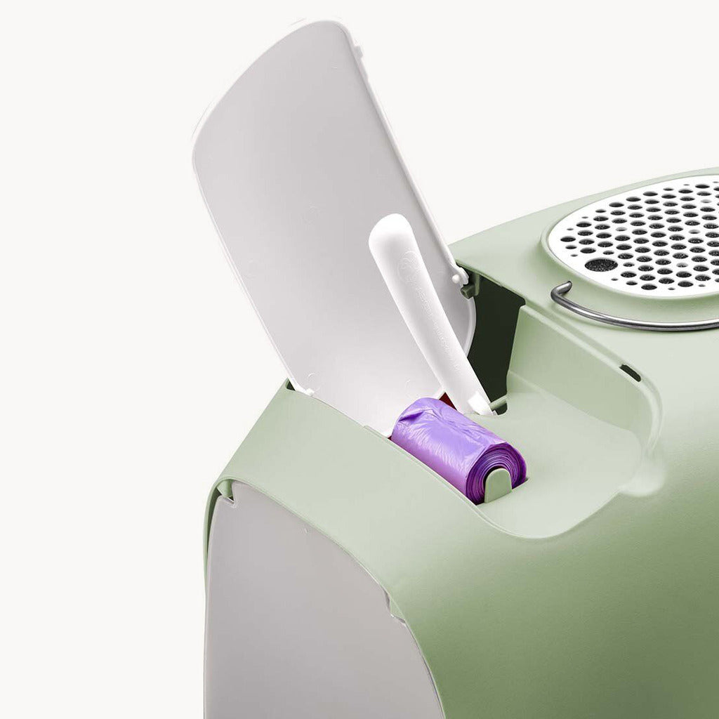 Minu Green Cat Toilet