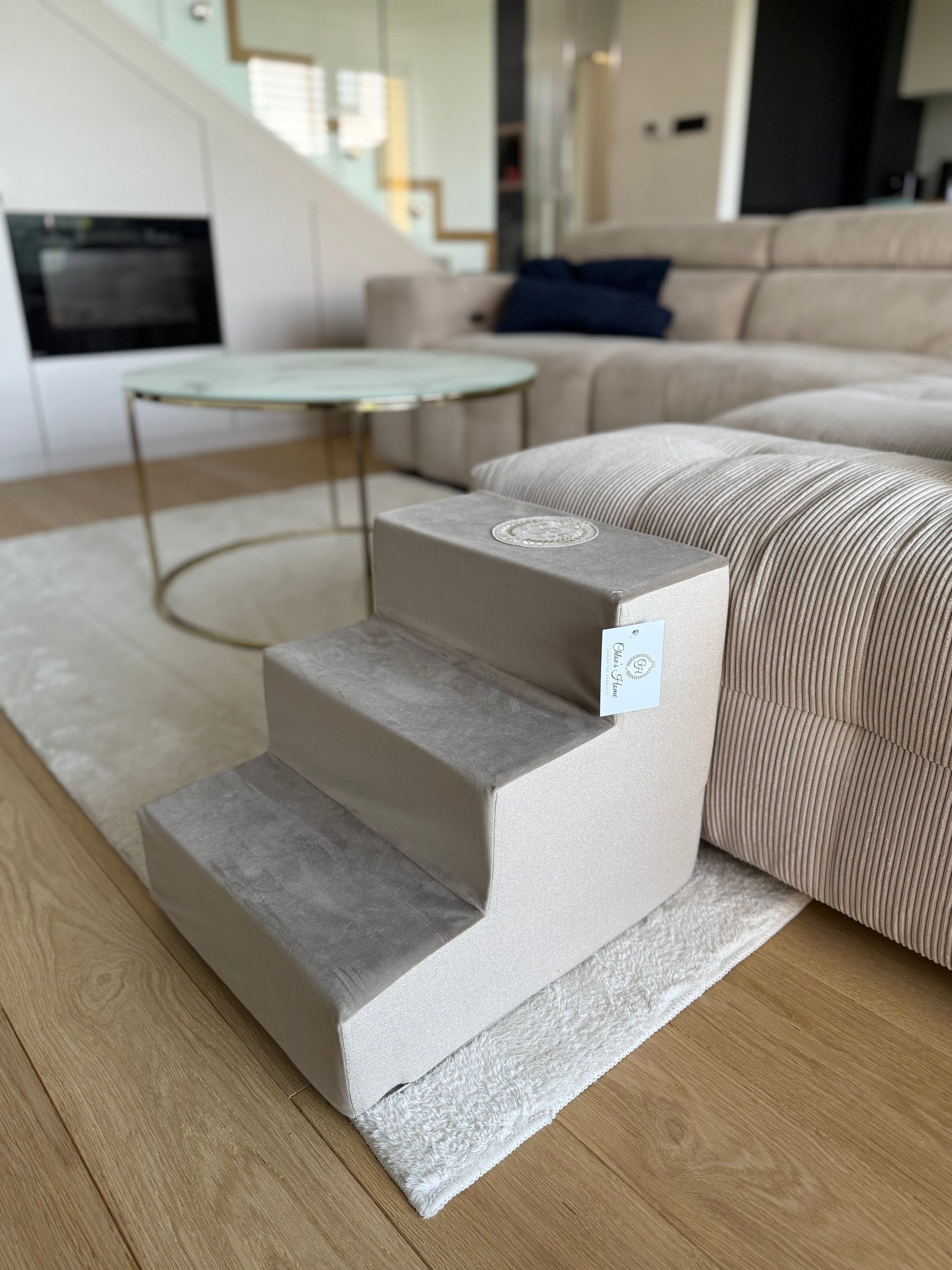 Copenhagen Luxury Beige Pet Stairs