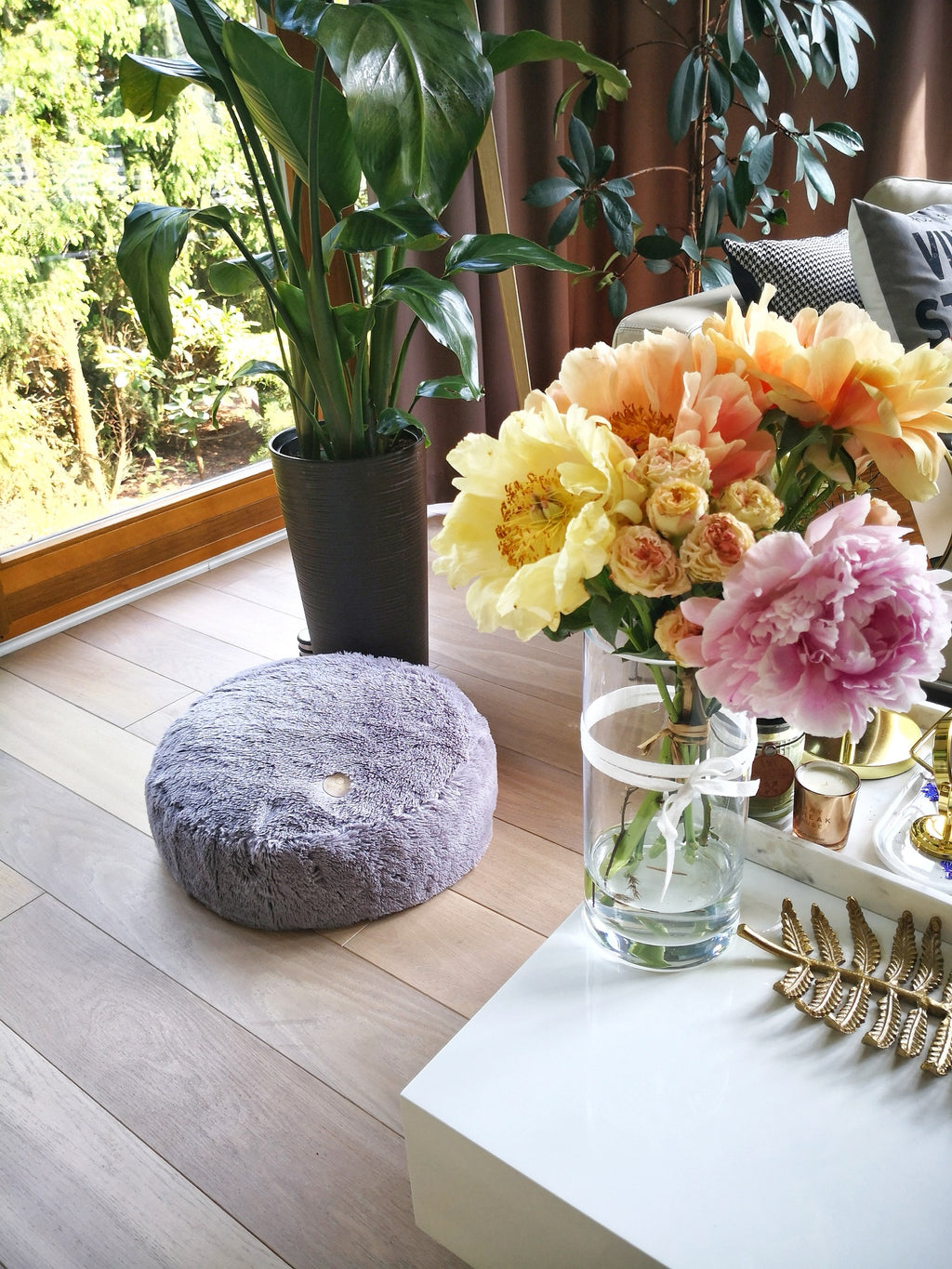 Petersburg Grey Pet Bed