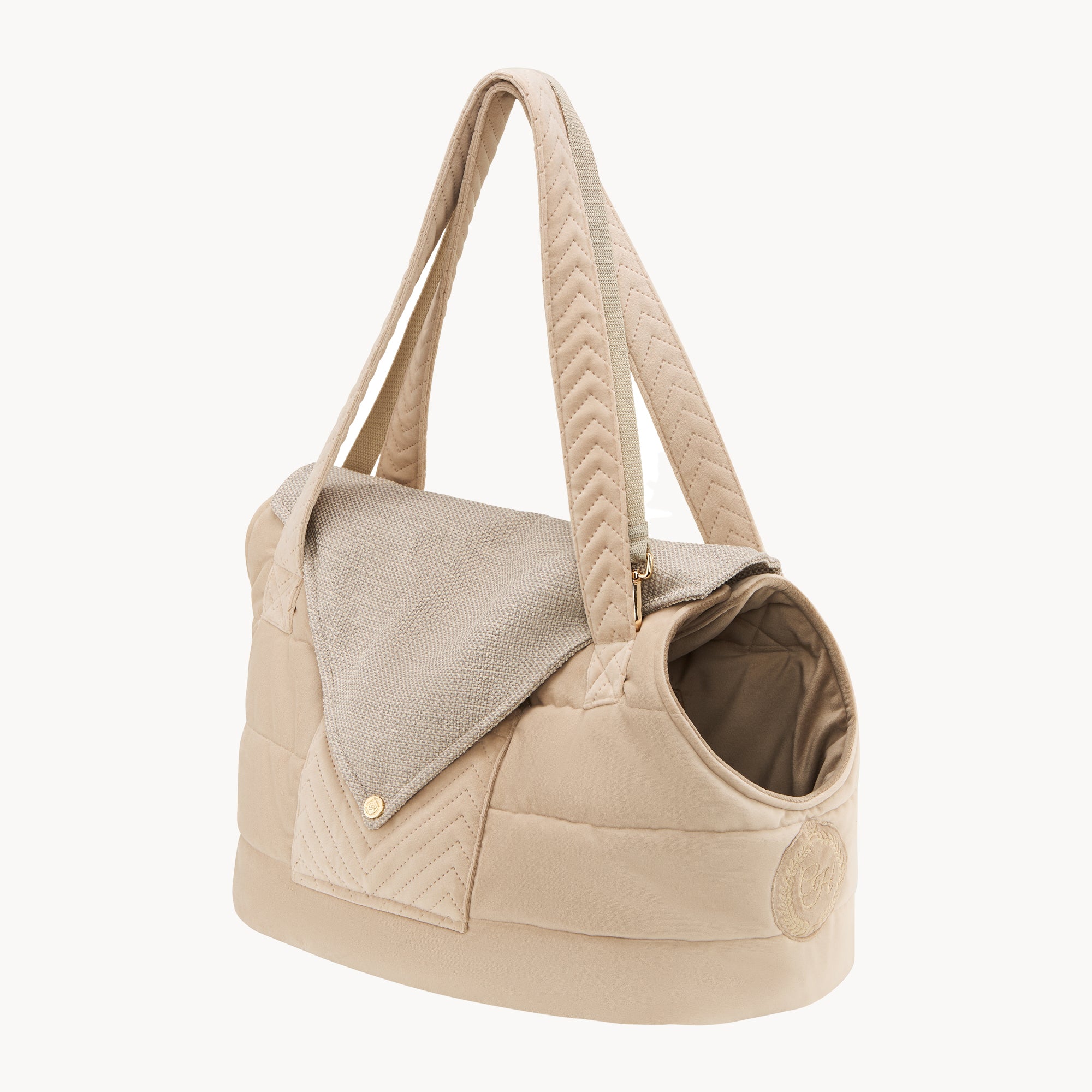 Lisbon Ecru Pet Carrier Bag