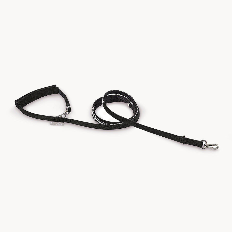 Porto Black Leash