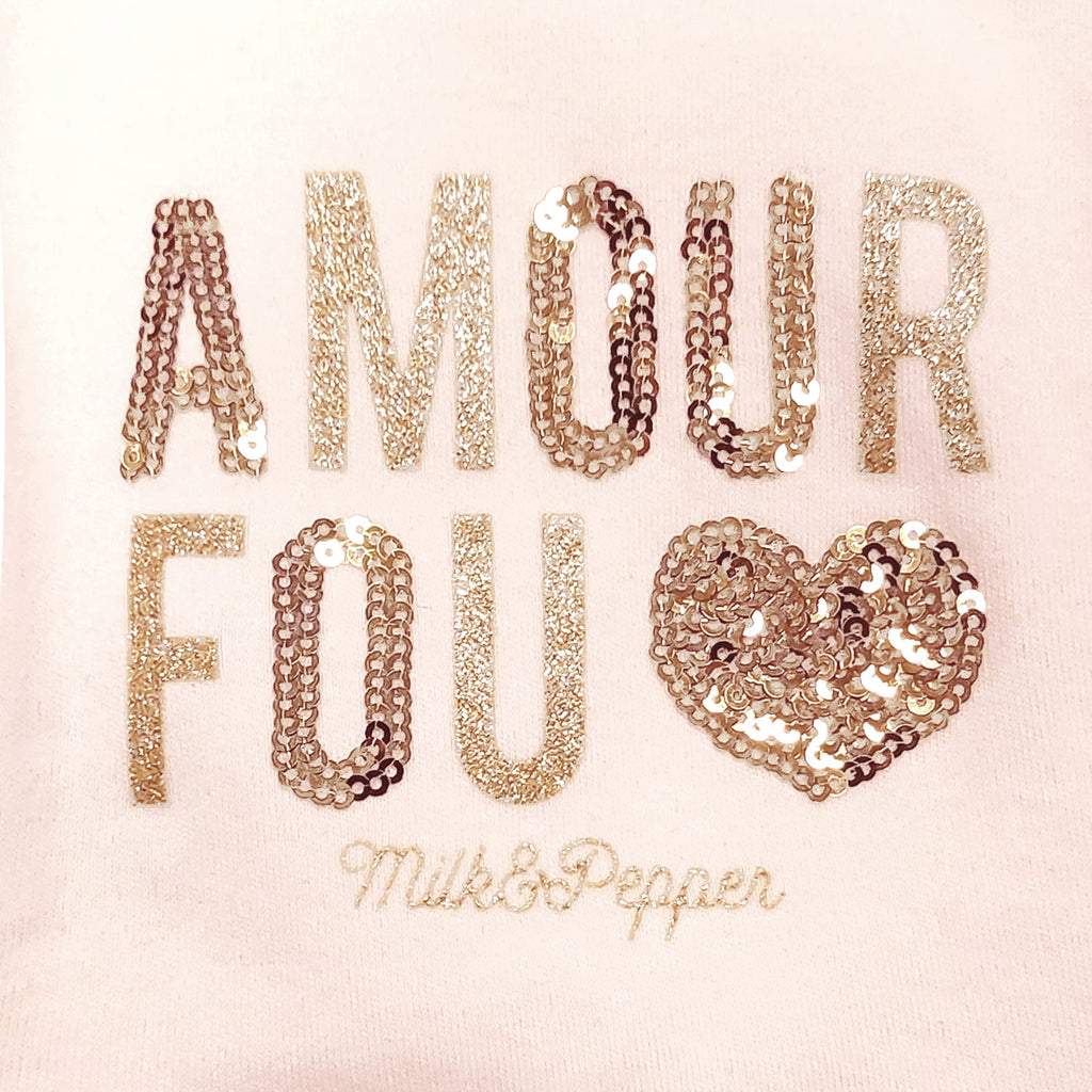 Amour Fou Pink T-Shirt for Dogs or Cats