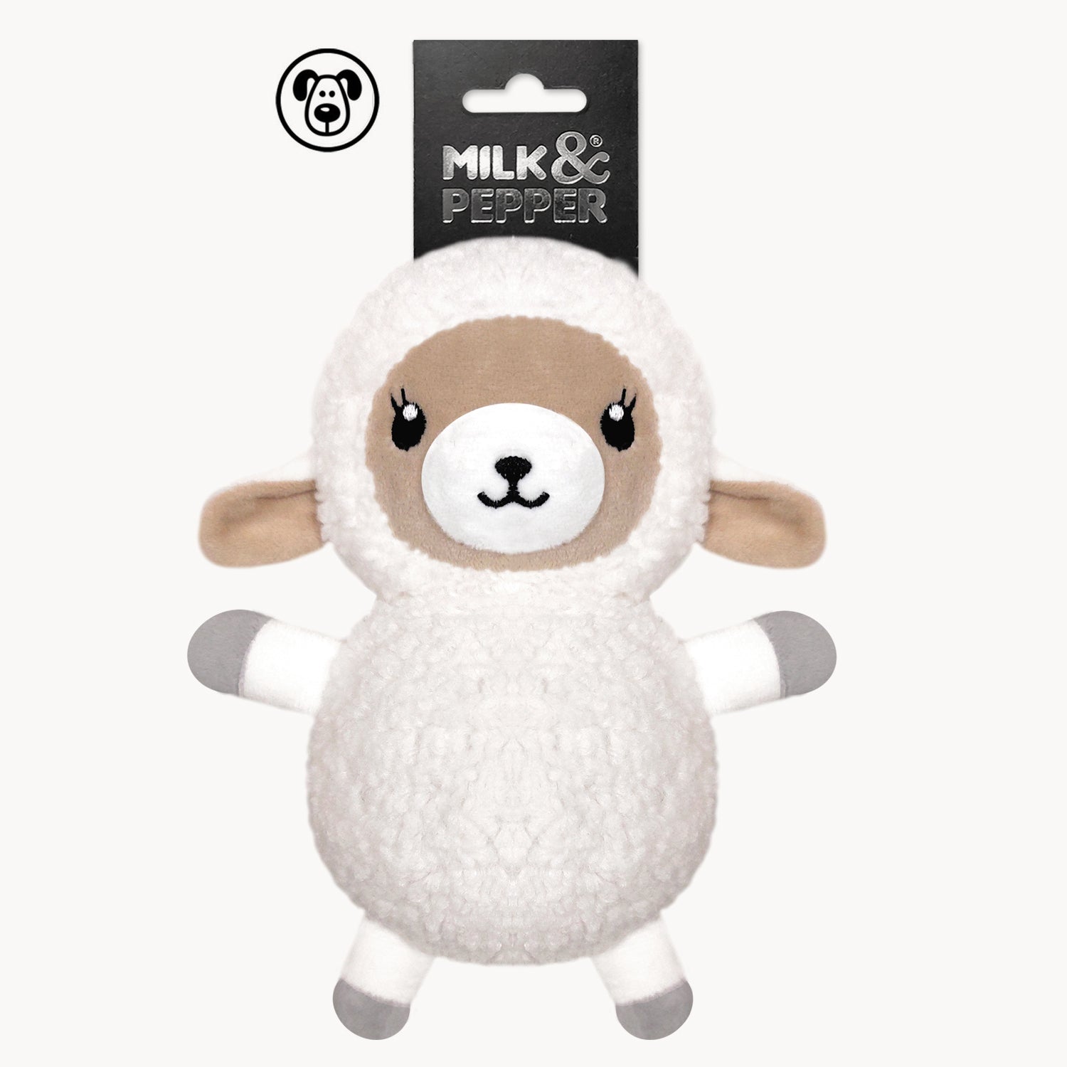 Hera Plush Sheep Toy with Squeaker for Dogs