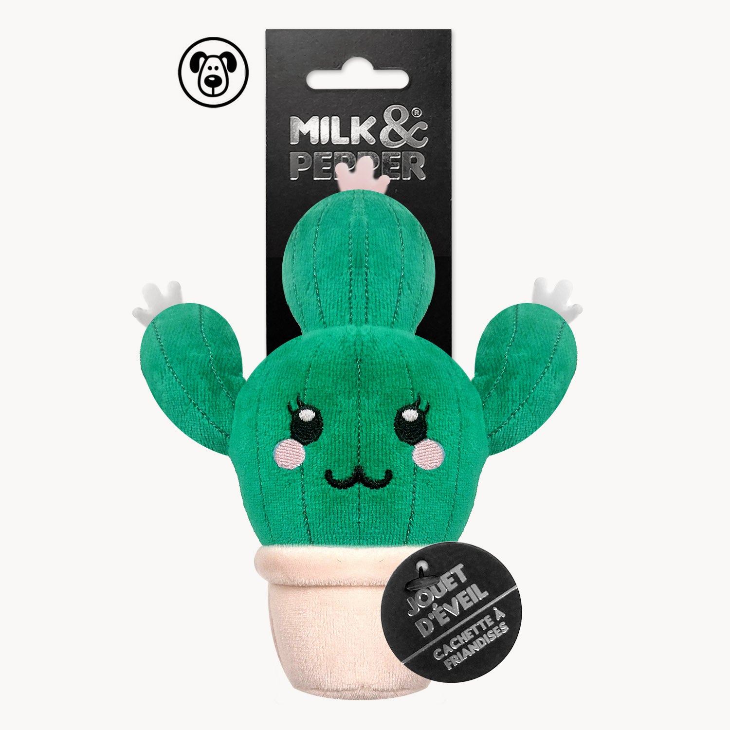 Ritas Plush Cactus Dog Toy