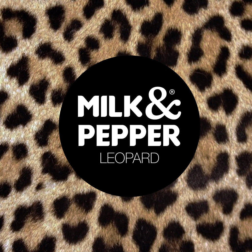 Leopard Leather Collar