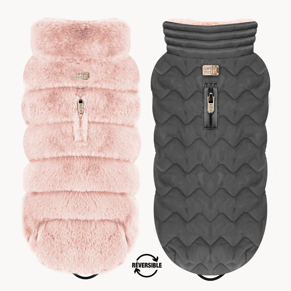 Louise Reversible Winter Jacket for Dogs