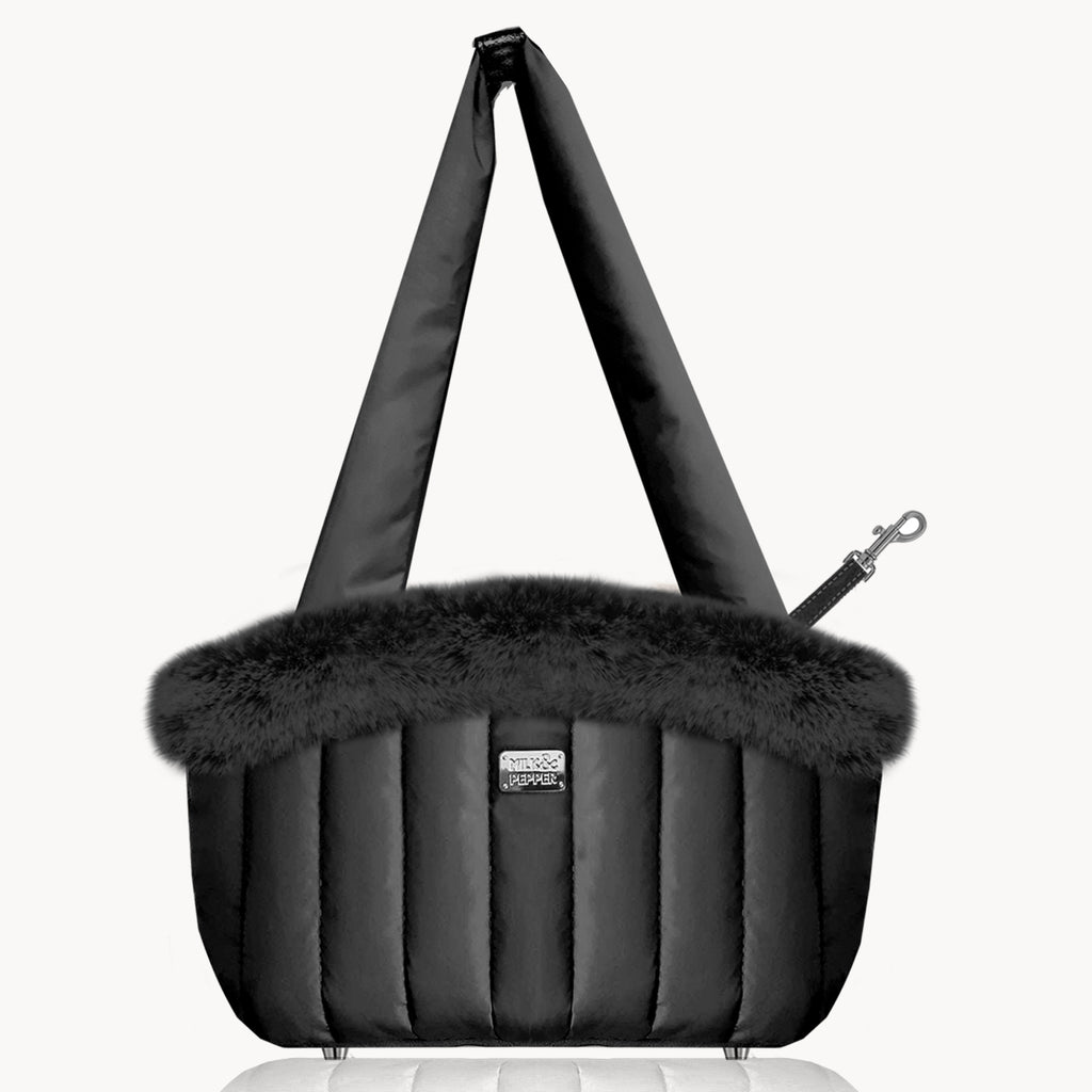 Nanouk Black Pet Carrier Bag