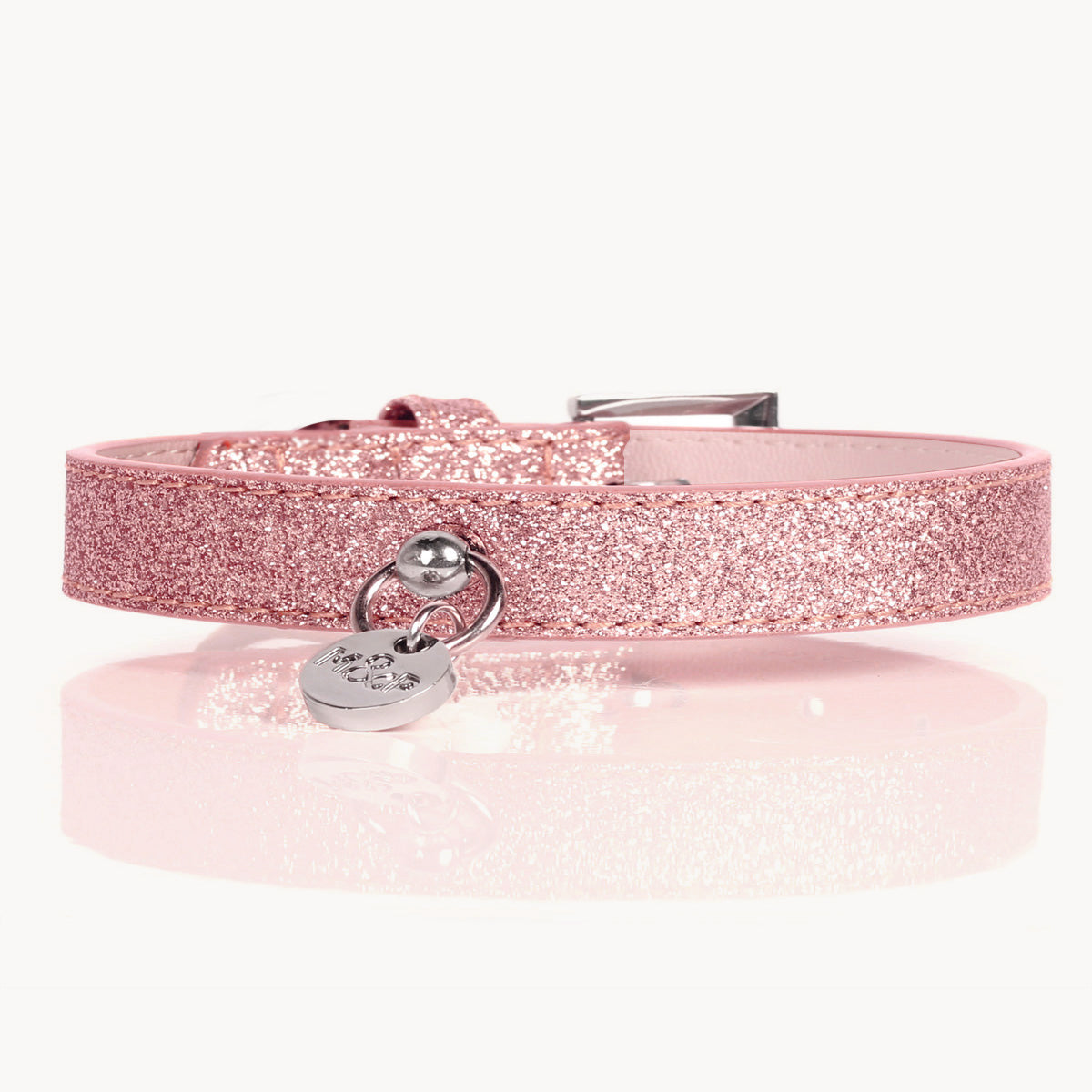 Stardust Pink Dog Collar