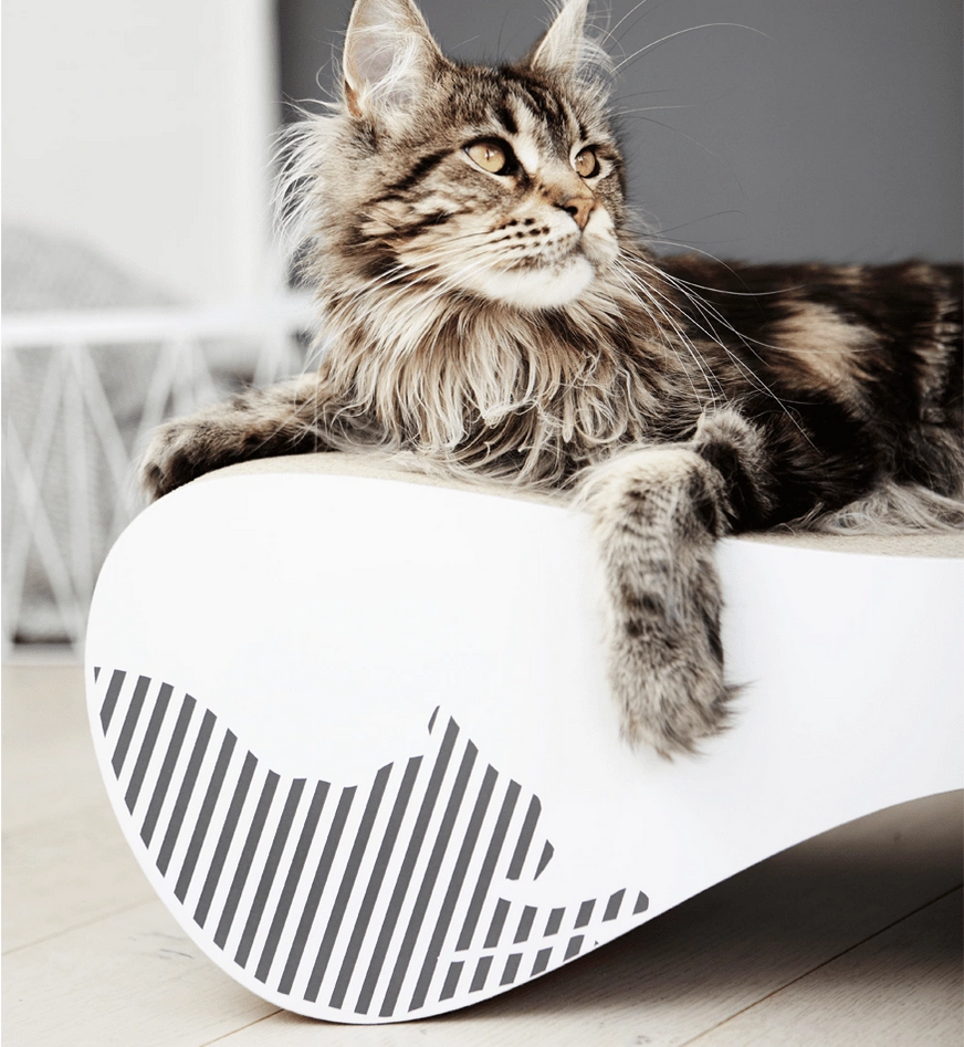 Vigo White Cat Scratcher