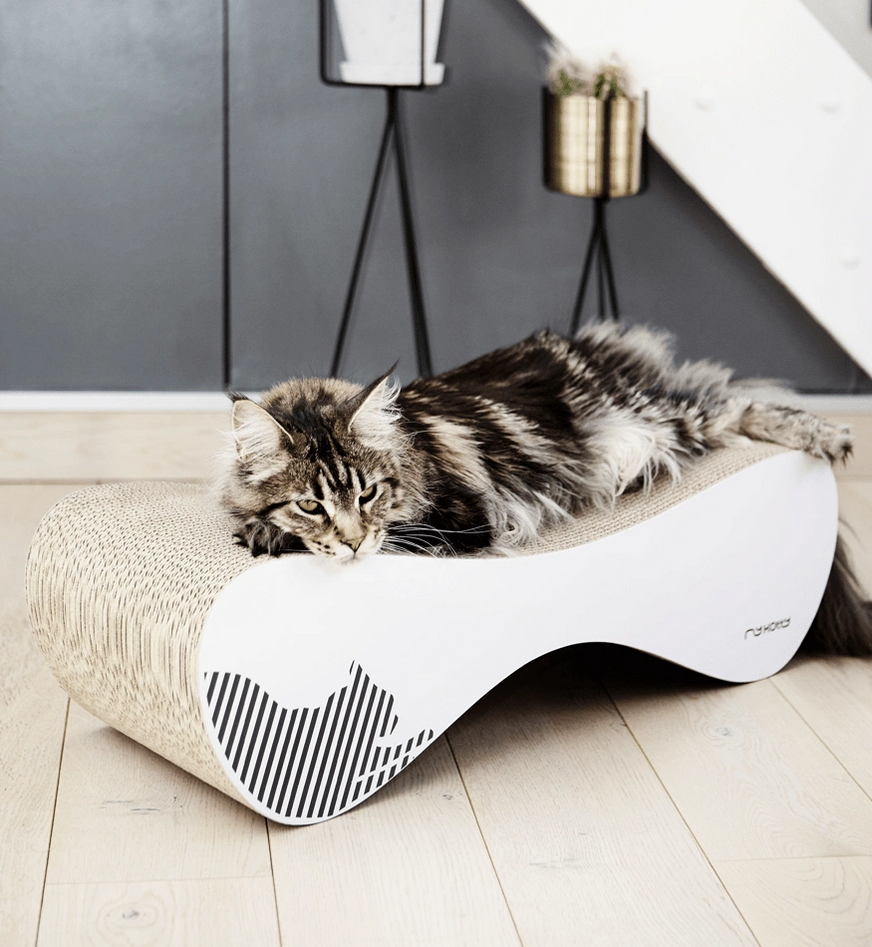 Vigo White Cat Scratcher