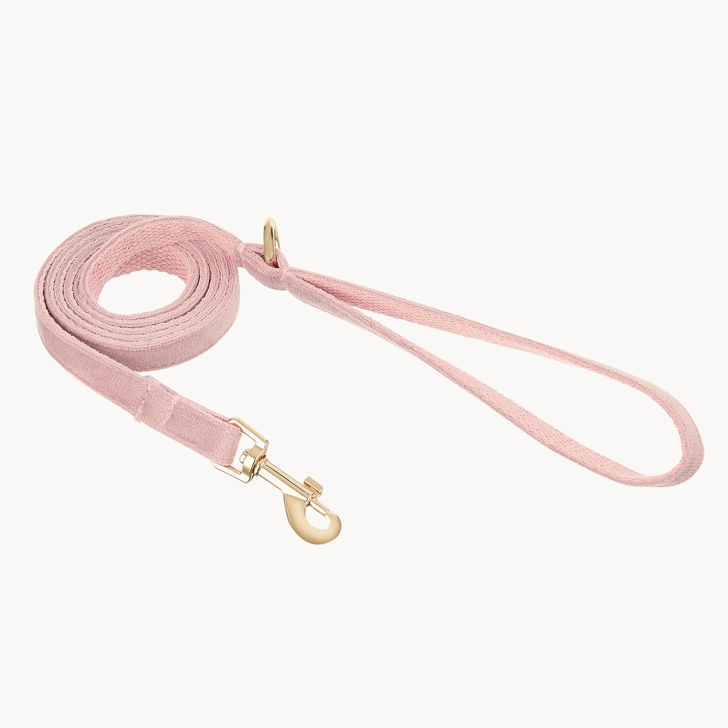 Pink Velvet Dog & Cat Leash