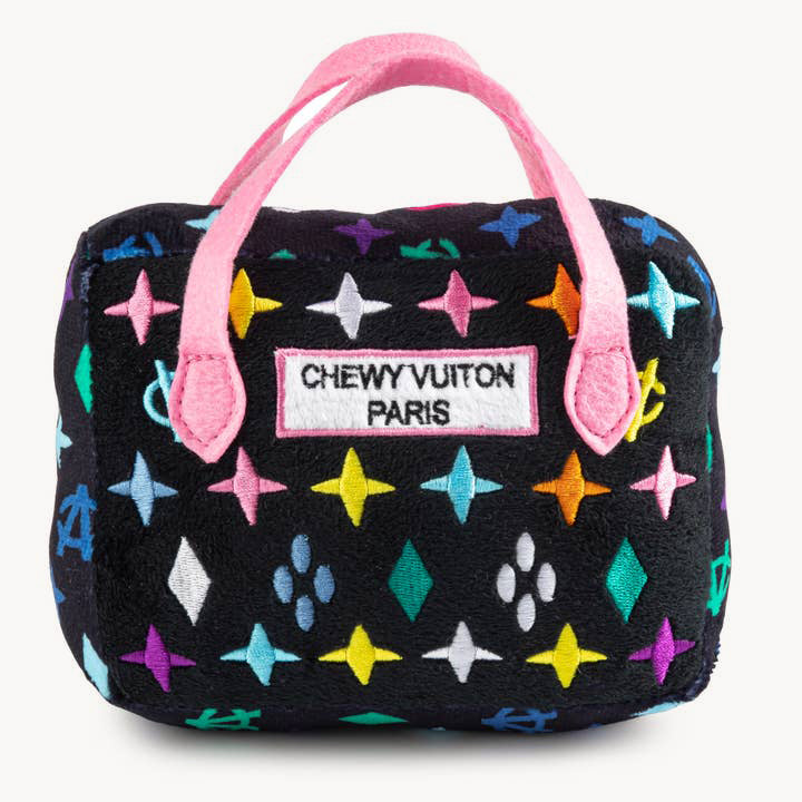 Black Monogram Chewy Vuiton Handbag Plush Toy